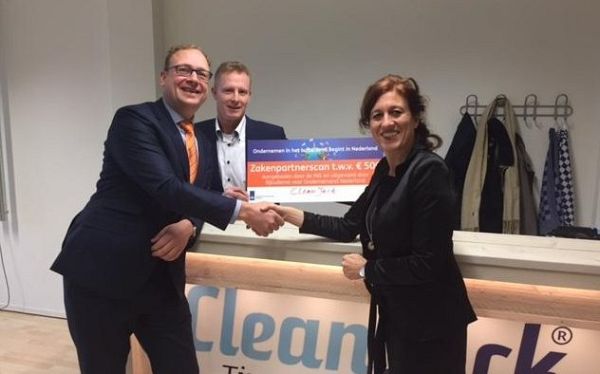 CleanJack wint prijs bij ING Bank