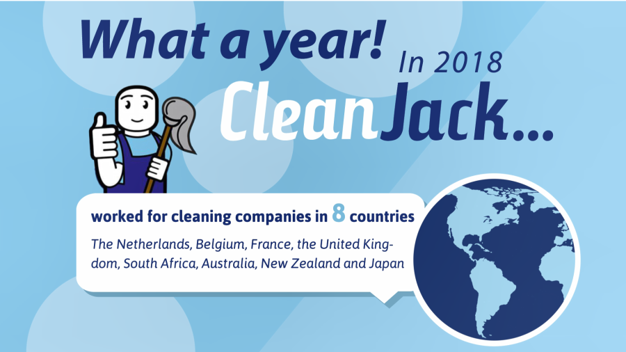 CleanJack actief in 8 landen